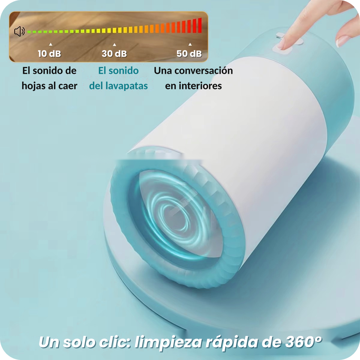 Vaso Lavapatas Eléctrico